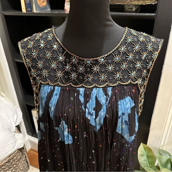 Anthropologies Moulinette Soeurs Lydia Swing Dress Size 4 - Picture 5 of 15